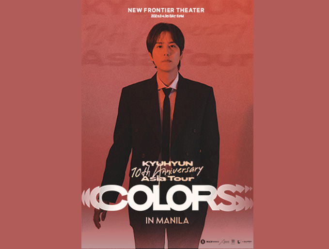 KYUHYUN 10th Anniversary Asia Tour [COLORS] in Manila