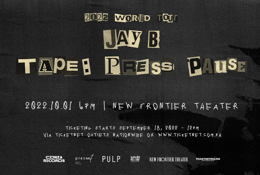 2022 JAY B WORLD TOUR TAPE: PRESS PAUSE IN MANILA