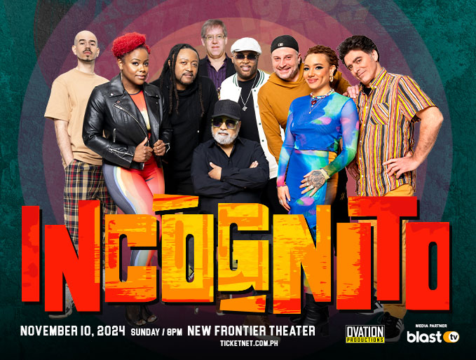 INCOGNITO LIVE IN MANILA