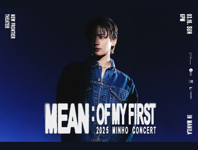 2025 MINHO CONCERT [MEAN : of my first] IN MANILA