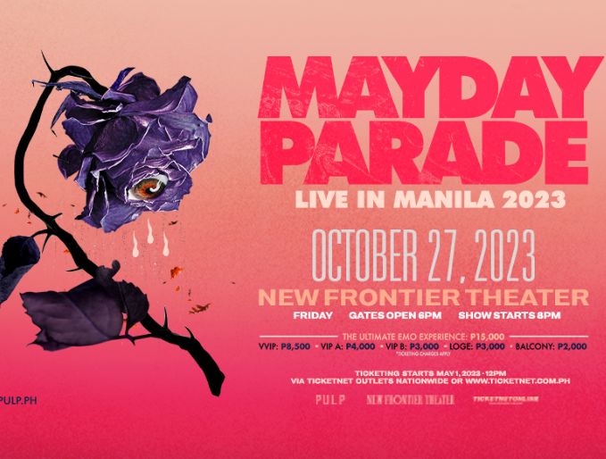 Mayday Parade Live in Manila 2023